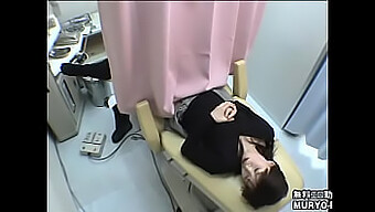 Intimate Examination Of A 26-Year-Old Japanese Housewife On An Internal Examination Table