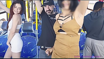 Naughty Bus Ride Turns Into Steamy Encounter With Busty Beauty Zegalinha