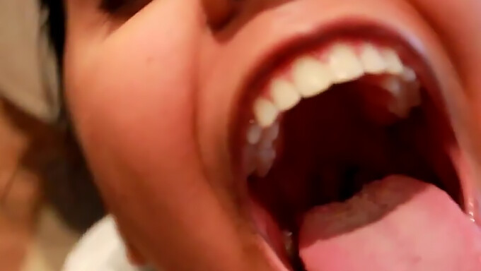 Three oral pleasures: Throat, tongue, and mouth in action