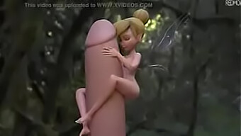 Η Άγρια Βόλτα Του Tinker Bell Με Ένα Σκληρό Πέος - Hentai 3d