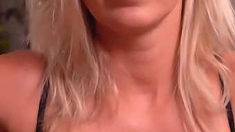 German Amateur Shows Off Her Big Natural Tits And Expert Handjob Skills