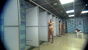 Hidden Camera Catches Nude Women In Public Shower