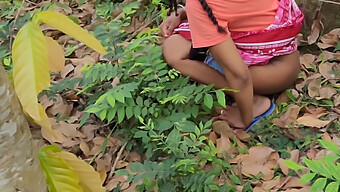 Outdoor Pissing Adventure Of A Young African Teen In The Woods