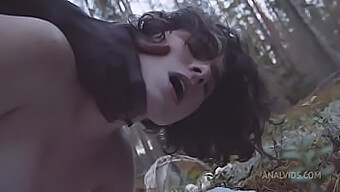 Darcy Dark Discovers Mushrooms On A Walk And Experiences Her Initial Anal Encounter With A Bbc