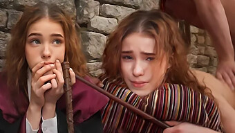 La Folle Chevauchée D'Hermione Granger Jusqu'À L'Orgasme Avec Le Martin Spell