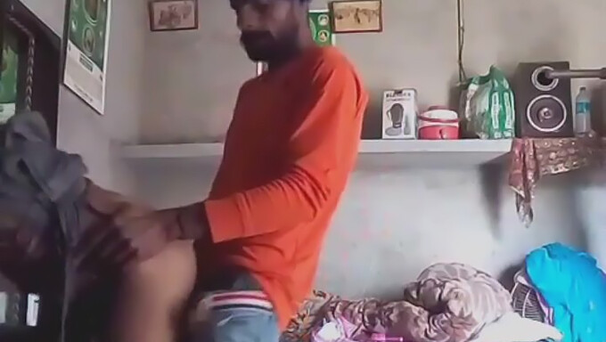 Indian housewife enjoys romantic doggy style sex with Sushma in a village