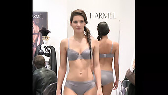 Watch These European Lingerie Models Get Turned On By Themselves