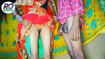 Indian Village Girls Indulge In Lesbian And Anal Sex In Red Sarees