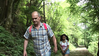 Stepdad Takes 18-Year-Old For A Walk In The Woods