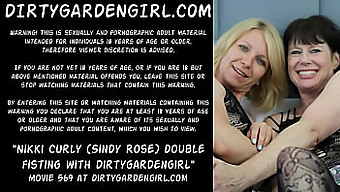 Ники Кърли и DirtyGardenGirl разширяват границите на лесбийския секс с екстремен двоен фистинг