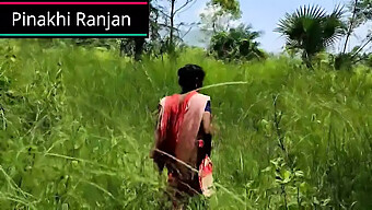 Secretly Recorded Encounter With A Young Indian Housewife In Rural Setting