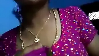 Old And Young Tamil Amateur Couple'S Passionate Kissing Session