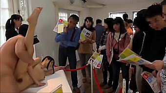 Aoi Shirosaki'S Wild Art Show Encounter With Horny Japanese Teens