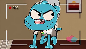 Nicole Watterson'S First Foray Into The World Of Gumball Parody - Animated Milf Adventure