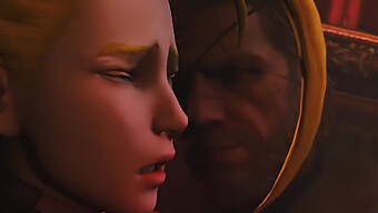 Young Blonde Engages In Steamy 3d Sex With Metal Gear