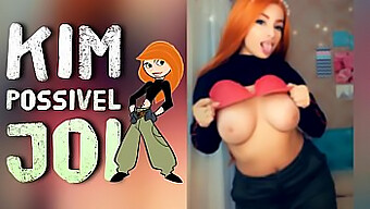 Kim Possible In Hardcore Solo Session With Intense Jerk Off Instructions