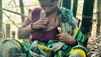 18-Year-Old Indian Village Girl Engages In Outdoor Sex In The Forest