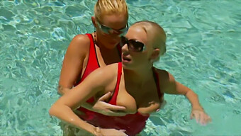 Britney Brooks'S Poolside Rendezvous Caught On Mobile