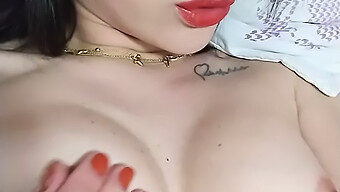 Tattooed Teen'S Homemade Video Of Big Clit Stimulation