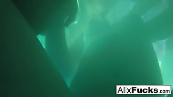 Alix Lynx And Jenna J Ross Indulge In Lesbian Fun With A Hidden Underwater Camera