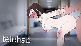 Ação Hentai No Hospital Com Uma Garota De Anime 2d