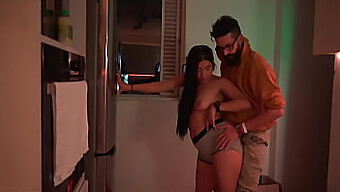 Hot Colombian Seduces Cipriani In Kitchen For Hardcore Pussyfucking