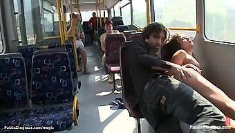 Public Bus Sex With A Petite European Woman