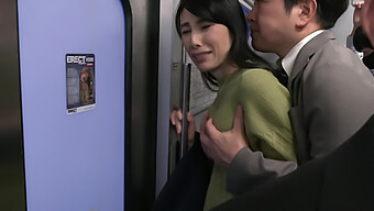 Asian Milf Experiences Humiliation On Train