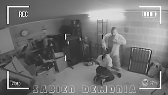 Sabien Demonia'S Raw And Unscripted Encounter With A School Worker Caught On Cctv