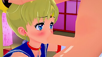 L'Incontro Appassionato Di Sailor Moon Con Una Studentessa Arrapata In Un Video Hentai 3d Sfm