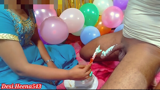 Indian Heena's 18th birthday party with her husband - Explicit Hindi audio