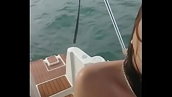 Sexy Twosome Engage In Steamy Boat Sex